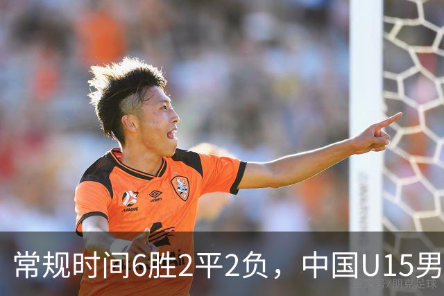 常规时间6胜2平2负，中国U15男足获得U15世界杯第50名